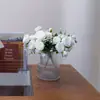 Ramos de Flores de Peonía Artificiales para Decoración Realista con Vegetación, Adecuados para Bodas Transfronterizas y Decoración del Hogar, Adornos para Paisajismo de Salas de Estar y Centros Comerciales