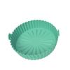 Amazon tapete de silicona para freidora de aire redondo silicona de grado alimenticio revestimiento aislante silicona molde para hornear 6 pulgadas 8 pulgadas
