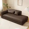 Tumbona sala de estar moderna simple lujo ligero tumbona sofá de belleza cabina de apartamento tumbona posición silla reclinable sofá de cuero