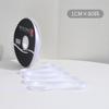 Cinta de Poliéster de 1 cm Rollo Grande de 80 Yardas Color Sólido Lazo para Regalo Decoración Empaque de Flores Cinta Colorida