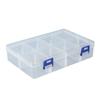 Caja de Componentes Caja de Plástico Transparente Tornillo Caja de Almacenamiento de PP Caja de Almacenamiento de Ferretería Caja de Herramientas para Piezas Digitales con Tapa Venta al por Mayor