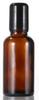 Botella de Vidrio Marrón con Ruedita Transfronteriza 10-100ml Botella para Aceite Esencial Botella de Perfume Botella con Bola Rodante Botella Rellenable para Viaje