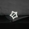 DIY Coreano feito à mão redondo quadrado estrela de cinco pontas coração de pêssego trevo de quatro folhas liga fivela de diamante acessórios fivela de sapato roupas acessórios de cabelo