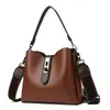 Bolso Cubo Moda Hombro Cruzado Bolso de Mujer 2024 Nuevo Explosiones en Vivo Explosiones Transfronterizas Bolso Portátil de Gran Capacidad
