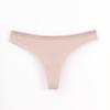 Calcinha Fio Dental Feminina Tamanho Europeu, Biquíni Invisível, Algodão Penteado, Suporta Tanga Triangular, Em Estoque Estilo Bumbum Pêssego