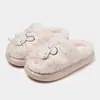 Chinelos de Algodão Outono e Inverno para Homens e Mulheres, Antiderrapantes, Modernos, Fofos, Quentes para Casa, Chinelos de Casal Quentes com Pelúcia de Veludo, Chinelos de Algodão
