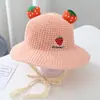 Sombrero Protector Solar para Niños Verano Sombrero con Ala Grande Sombrilla para Niños y Niñas Sombrero de Sol Sombrero Delgado para Bebé Sombrero de Pescador Sombrero de Paja