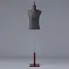 Maniquí de cuerpo entero para exhibición de ropa de hombre, maniquí de tienda de ropa, maniquí de medio cuerpo, soporte para maniquí de traje, ropa formal, soporte para escaparate
