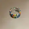 Anillo Abierto Geométrico de Moda con Diseño Único, Anillo de Moda Estilo Ins, Accesorio Versátil y Elegante para Chicas