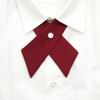 [Compre Um, Leve Outro Grátis] Uniforme Escolar Tailandês com Camisa Nó Cruzado Nó Cruzado Acessórios de Uniforme para Estudantes do Ensino Fundamental e Médio