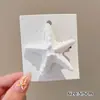 Pinza para el pelo con estampado de leopardo y flores, accesorio para el pelo elegante y exquisito, pinza dulce para flequillo, pinza para el pelo para mechones sueltos, adorno para el pelo elegante y exquisito