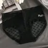 Pantis de encaje semitransparentes para mujer, verano, chica sexy, malla transpirable, sin costuras, entrepierna de algodón puro, bragas para mujer temu