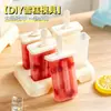 Molde para Helado de Grado Alimenticio Caja Casera para Hacer Hielo para Hacer Paletas de Hielo, Barras de Hielo, Helado, Charolas de Hielo, Cubos de Hielo Congelados, Pasteles de Hielo DIY