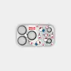 Aplicável a Apple 17P/17PM/18P/18PM Desenho Animado Fofo Moda Protetor de Lente Película Anti-Riscos para Lente