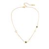 [Ice Moe] Collar sencillo de amor en forma de Y con forma de estrella de acero inoxidable, collar de moda de nicho N1451