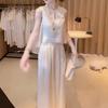 25608 Damei Muyuan Verano 2025 Nuevo Accesible Lujo Gama Alta Femenino Nuevo Chinoiserie Elegante Conjunto de Dos Piezas