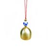 Pingente criativo de sino de vento pequeno de cobre real para porta, sino de cobre, pingente de sino de cobre, pingente de sino de vento de natal, decoração para casa, pequenos presentes