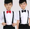 Calça Curta Infantil para Meninos Roupas de Performance para o Dia das Crianças Vestido para Daminha de Honra Roupas de Performance para Coro Infantil