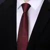 Corbata con Cremallera para Mujer, Novio, Boda, Ropa Formal de Negocios para Hombre, 8cm Azul Rayada Delgada Negra Perezosa Sin Nudo