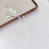 Pasador de Pelo Super Hada con Lazo Perlas y Borla Pinza Lateral para Cabello de Niña Dulce Accesorio para el Cabello Estilo Ins para Sesión de Fotos