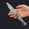 Modelo de Arma Delta Faca Tigre Branco Brinquedo Ornamento Item de Artesanato Item Colecionável Presente para Homens Não Afiado