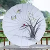 Paraguas de Papel Aceitado Estilo Antiguo Paraguas de Tela de Seda Impreso Decoración de Paraguas Paraguas de Techo Paraguas Parasol Accesorios para Fotografía Paraguas de Pasarela Paraguas de Danza Hanfu