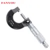 Dónde precisión fuera micrómetro de tornillo micrómetro micrómetro micrómetro cabeza micrométrica calibrador Vernier 0-25x0.01mm