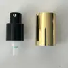 Bomba de Polvo de 18 Dientes, Boquilla de Spray Externa, Tapa Redonda Corta Galvanizada, Bomba Dosificadora de Loción