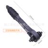 Llave de mandril dos en uno que ahorra mano de obra, llave de trinquete negra de doble propósito, llave de 12,7 mm y 17,5 mm