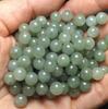 Fornecimento de preço de fábrica A bens Jade contas soltas DIY acessórios de jade óleo de gelo verde jade contas soltas