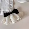 Burbujas de Nube~Pinza para el Cabello con Lazo de Encaje Azul de Alta Gama para Mujer, Dulce Pinza Lateral para el Cabello