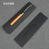Estuche para Bolígrafos Esmerilado Se Puede Imprimir con Logotipo, Estuche para Bolígrafos Universal de Color Sólido Transparente, Estuche para Bolígrafos de Regalo Colgable, Papelería al Por Mayor