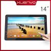 Máquina de publicidad en red táctil Android todo en uno industrial plana de 14 pulgadas y 1080p con Android, directa de fábrica