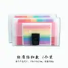 A pasta sanfonada mini de encaixe com 13 compartimentos mais vendida da Amazon, A6, arquivo sanfonado multicamadas arco-íris