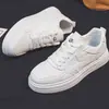 Zapatillas de Moda para Hombre para Primavera y Otoño, Impermeables y Resistentes al Desgaste, Zapatos Casuales para el Día a Día, Zapatillas Blancas Versátiles, Zapatillas Casuales para Hombre al por Mayor