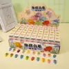 108 Figuras de Juego de Caja Sorpresa de Capibara, Llaveros Populares, Pequeños Regalos para Niños y Estudiantes