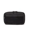 Bolsa de Administrador Prática Bolsa de Ferramentas EDC Cortada a Laser Bolsa Modular Horizontal com Chaveiro de Patch da Bandeira Americana