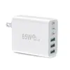 O Mesmo Modelo do Popular Produto da Amazon, o Carregador de 65W com Múltiplas Portas e Carregamento Rápido 3A3C é Adequado para Celulares Apple, Samsung e Outros Dispositivos