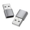 Adaptador USB a Tipo-C Soporta Otg, Fabricante de Adaptador de Aleación de Aluminio, Suministro Transfronterizo, Soporta Oem/Odm