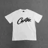 Camiseta Corteiz Série Alcatraz Manga Curta Logo Letra Estampada Gola Redonda Manga Curta