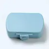 Pastillero portátil transfronterizo de 6 compartimentos, caja de almacenamiento de medicamentos, organizador de pastillas para una semana, mini pastillero, en stock, se puede imprimir con logo