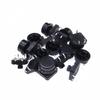 Interruptor Táctil 12*12*7.3 Cabeza Cuadrada con Tapa Impermeable, Posicionamiento sin Pines, Micro Botón de 4 Pines Soporte Impermeable