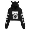Amazon Hot Selling Dia Gato Orelha Suéter Fantasma Extermínio Blade Hoodie Europeu e Americano Casual Harajuku New Hoodie