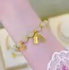 Vietnam Shajin Buena Marca de Cacahuete Fu Pulsera para Mujer Pulsera de Lujo Ligero Nicho de Gama Alta Regalo para Novia Venta Directa de Fábrica