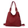 Nova Bolsa de Ombro Dança Casual Portátil Feminina Moda Transfronteiriça Bolsa de Tecido de Nylon Leve Transversal Multibolsos Bolsa para Mãe