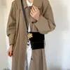 Bolso de axila para mujer 2026 nuevo otoño vintage gamuza Melard bolso de hombro bandolera cubo bolso para teléfono