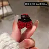 Pinza de Agarre Pequeña con Amor de Pedrería de Alta Gama Nuevo 2025 Pinza para el Cabello de Alta Gama para Flequillo Lateral de Mujer Pelo Suelto Pinza Pequeña Adorno para el Cabello