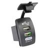 Carregador veicular novo, 12-24V, universal, tipo navio, com duas portas USB, modificado para carro, venda direta da fábrica.