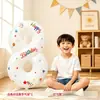 Montagem de Cena de Decoração de Aniversário para Meninos, Crianças Pequenas e Bebês; Festa de Primeiro Aniversário; Atmosfera de Cerimônia Feliz; Adereços para Fotos