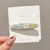 Pinza para el cabello Dopamina con Moño de Tienda de un Dólar Pasador de Estilo Nicho Colorido Pinza Lateral Dulce y Delicada Accesorio para el Cabello